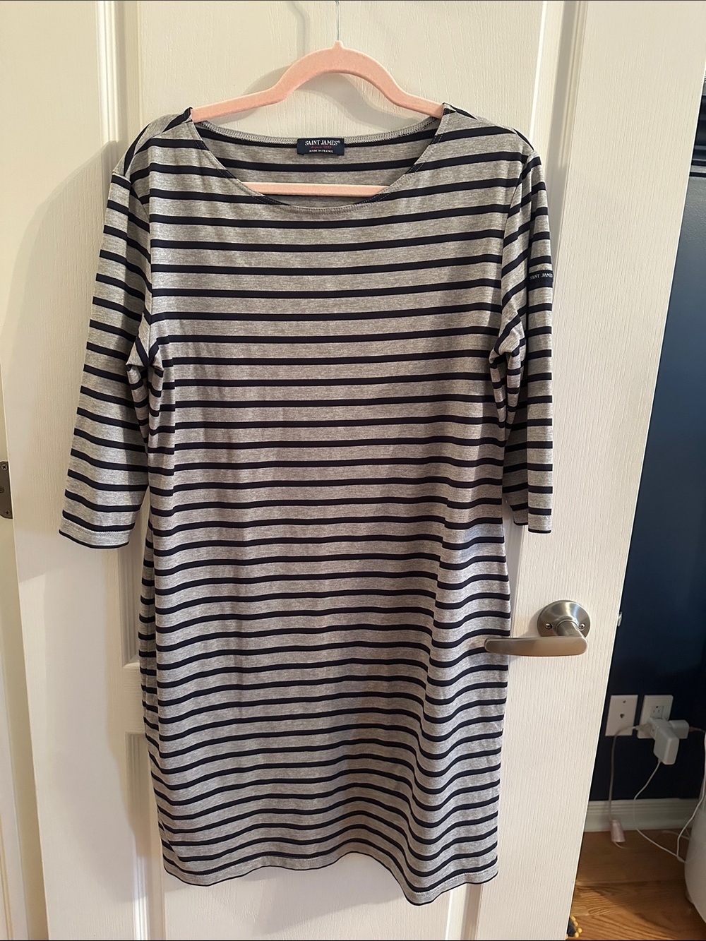 Saint James Propriano anti-uv striped nautical dress